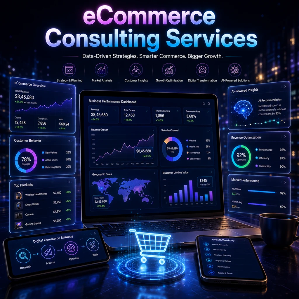 eCommerce consulting services and strategy solutions